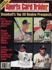 SPORTS CARD TRADER~APRIL 1993-ROOKIE PROSPECTS-BRET BOONE/TIM SALMON- MAGAZINE