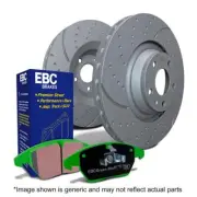 EBC Brakes Front S10K FMSI D1375 Fits 2015 Audi Q3 2.0 Turbo (for: Audi)