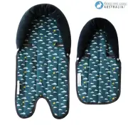 Keep Me Cosy™ Baby Head Support (Twin Pack) for Prams, Strollers & Car Seats