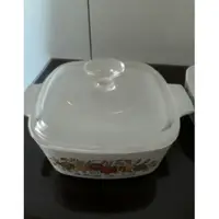 在飛比找蝦皮購物優惠-corningware 康寧鋼化陶瓷鍋 方鍋 玻璃蓋2.5L