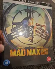 MAD MAX FURY ROAD Steelbook 4K Ultra HD Blu-ray NEW ARTWORK LIMITED EDITION!!