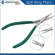 Multifunction Split Ring Opener Beading Crimping Crimper Pliers 5'' Green Dep