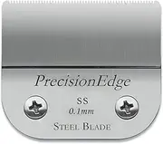 Professional Detachable Replacement Stainless Steel Blades-Model #64160,compatible with Andis Ultraedge Outliner Blade/oster Classic 76 Clipper,Cut Length 1/150"-0.1mm