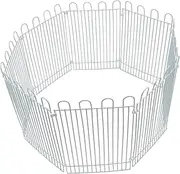 Indoor Pet Enclosure 8pcs Hamster Fence Toy Exercise Yard Pets Fence Net Stress- Play