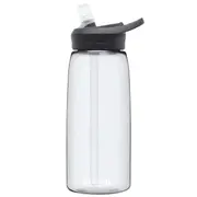 CamelBak Eddy+ 1L Drink Bottle - Clear (Recycled Material)