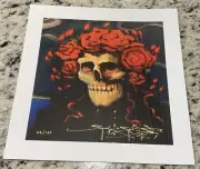 BLOTTER ART ORIGINAL CAPTAIN COOL HAND SIGNED 23/135 BY STANLEY MOUSE