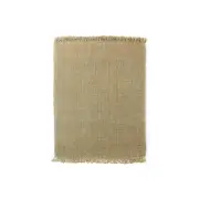 Hand Woven Jute Rug with tassels - 160cm x 230cm