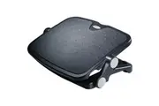 StarTech.com Footrest - TAA Compliant - Black - Create a more comfortable, ergonomic workspace - Adjustable Under Desk Foot Rest - Ergonomic Footrest