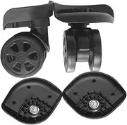 rockible Premium Suitcase Replacement Wheels with Silent Swivel Technology