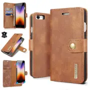 Leather Kickstand Card Slots Magnetic Flip Wallet Case For iPhone 12 13 Pro SE3