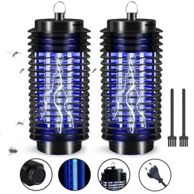 Electric Mosquito Killer Lamp Insect Fly Bug UV Zapper Out Indoor Catcher Trap