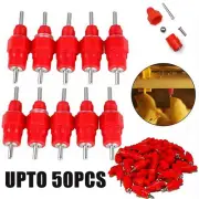 Chicken Water Nipple Valve Auto Drinker Waterer Feeder Poultry Chicken Duck Bird