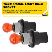 Turn Halogen Signal Light Bulb+Bulb Socket Set 4 of For 2011-2014 Dodge Charger (for: Chrysler)