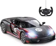 Porsche RC Car, 1:14 Porsche 918 Spyder RC Car | Porsche Toy Car For Kids Black