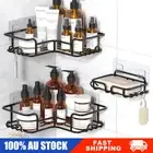 3x Stainless Steel Bath Shower Caddy Corner Storage Shelf Holder Rack Organiser