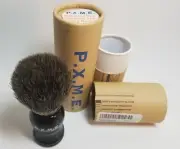 100% Genuine Badger Hair Mens Shaving Brush P X M Essentials NIB Grooming