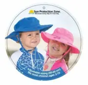 Sun Protection Zone Kids UPF 50+ Adjustable Child Safari Beach Bucket Hat C32