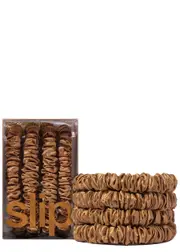 Slip Pure Silk Skinny Scrunchies - Copper One Size