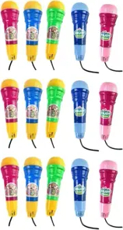15 Pcs Echo Microphone Toy Kids Echo Microphone Singing and Music Toys Play Micr