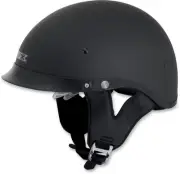 AFX FX-200 Dual Lens Half Helmet Flat Black MD/Medium