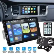 9" Car Stereo MP5 Player Touch Screen 1080P Wireless Radio FM USB AUX w/ Camera