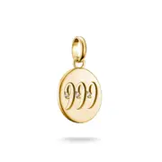 Buy Connect Charm angel number 999 with stones Gold by Thomas Sabo online - THOMAS SABO Australia