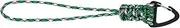 Paracord Lanyard for Keys, Paracord Lanyard, Paracord Clip Carabiner with Strap | Triangular Buckle Lock Clip, Quick Hook Strap Clasp for Women Men Hiking