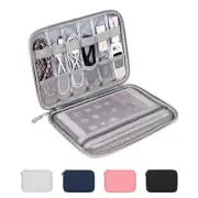 Electronic Accessories Cable Organizer Bag Travel Pouch Charger Storage Case 1x