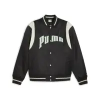 在飛比找momo購物網優惠-【PUMA】外套 棒球外套 夾克 運動 休閒 男 女 中性款