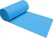 Wedding Aisle Runner Blue Wedding Party Aisle Carpet Runner Non-Slip Walkway Rug Roll 1 Metre Wide Exhibition Carpet Runner for Wedding Birthday Decoration Opening Celebration Event(1.5x50m)