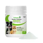 Vetnex Manuka-C-Colostrum Immunity Powder For Dogs & Cats - 100g | Pet Supplement