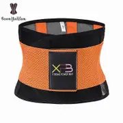 7 Colors Choices Waist Trainer Xtreme Power Belt Fitness Waist Support Corset Shaper Belt For Women After Pregnancy 603# orange XXL