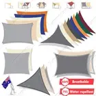 AU Extra Heavy Duty Shade Sail Shade Cloth Gray Sun Triangle Square Rectangle