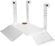 Turtle Basking Platform Acrylic Turtle Ramps Hanging Terrarium Tortoise Habitat Non-Toxic Reptiles Platform Terrarium Accessories for Large Turtle (Extra-Large)