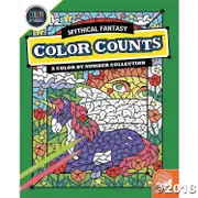 Colour By Number: Colour Counts: Mythical Fantasy