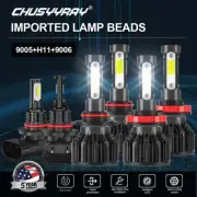 For 2007-2009 Lexus RX350 Combo 6x 6500K LED Headlight High Low + Fog Light Bulb (for: Lexus)