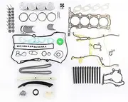 Autodevil Gasket Piston Bearing Timing Chain Set 1.4L Fit for Trax 2013-2016 for Cruze 2011-2015 for Sonic 2012-2016 for Encore 2013-2016 Car Engine Replacement Parts 25198520 55562234 25195065