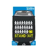 Stand Out Welsh - Funny Novelty Stubby Holder With Base
