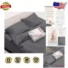 Sumptuous 4-Piece King Sheets Set in Dark Grey, 800 Thread Count Egyptian Cotton
