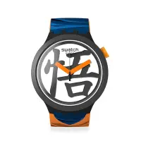 在飛比找Yahoo奇摩購物中心優惠-Swatch BIG BOLD系列手錶 悟空Goku X S
