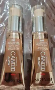 2 Revlon Photoready Candid Glow Moisture Anti-Pollution Foundation 550 Mocha