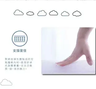 【海夫生活館】Prodigy波特鉅 4D空氣纖維 雲朵枕 可水洗