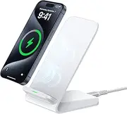 15W Wireless Charger Fast Charging Station for Samsung Galaxy S24 Ultra S23 FE S22+ S21 S20 S10 Plus S9, Wireless Phone Charger Stand for Google Pixel 8/8 Pro/7/7 Pro/6, iPhone 15 14 13 12 11 Pro Max
