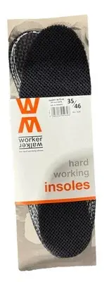 Worker Walker Super Active – Breathable Work Shoes Insoles Work Boot Inserts