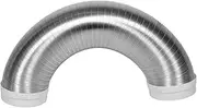 LABRIMP Heavy Duty Flexible Aluminum Vent Hose for Kitchen Exhaust Systems Fit for Range Hoods Efficient Smoke Removal Thickened Design for Reliability