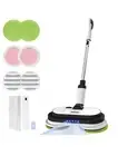 EOUS Cordless Electric Mop Floor Cleaner with LED Headlight & Water Sprayer U...