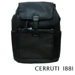 【CERRUTI 1881】義大利頂級後背包(黑色 CEZA06647N)