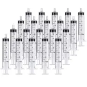 2-20Pcs 1Ml-10Ml Plastic Reusable Syringe for Measuring Nutrient Hydroponics Kit