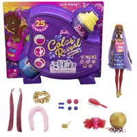 在飛比找momo購物網優惠-【Barbie 芭比】芭比驚喜造型娃娃特色髮型系列-紫色包裝