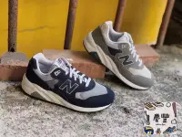 在飛比找Yahoo!奇摩拍賣優惠-慶豐體育?New balance 580 灰 深藍 經典配色